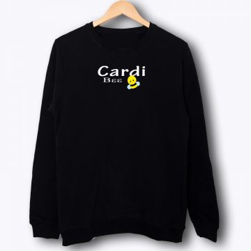Cardi Bee Cardi B Parody Sweatshirt