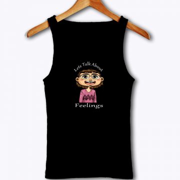 Lets Talk Funny Nerdy Tank Top