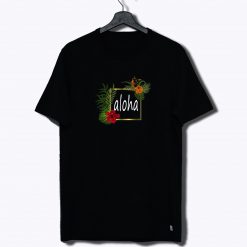 Aloha Beach Theme Hawaii T Shirt