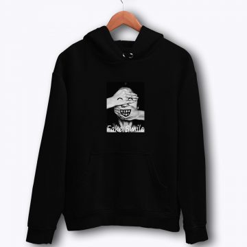 Fake Smile Typhography Hoodie