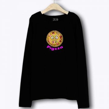Pig Pizza Funny Long Sleeve