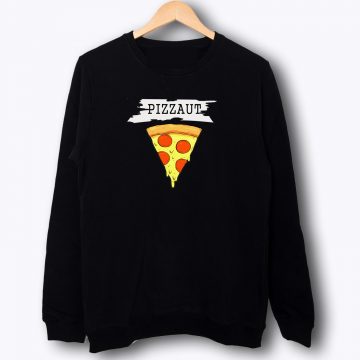 Pizza Slice Peace Out Sweatshirt