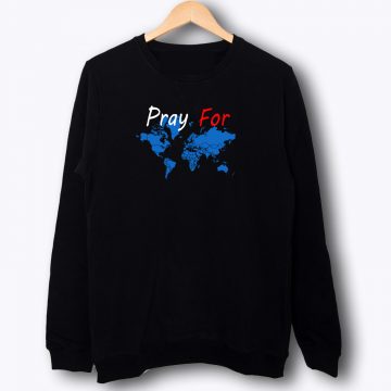 Pray For Blue Earth Day Sweatshirt
