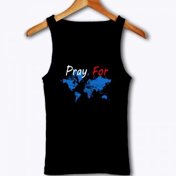 Pray For Blue Earth Day Tank Top