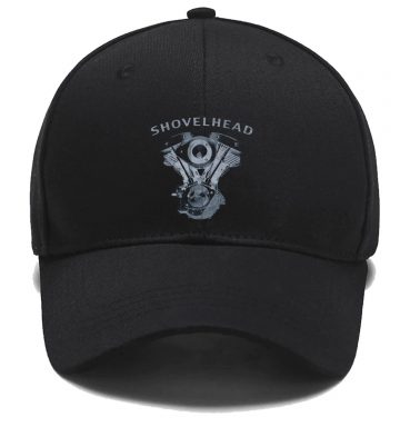 SHOVELHEAD Grey Engine Twill Hat