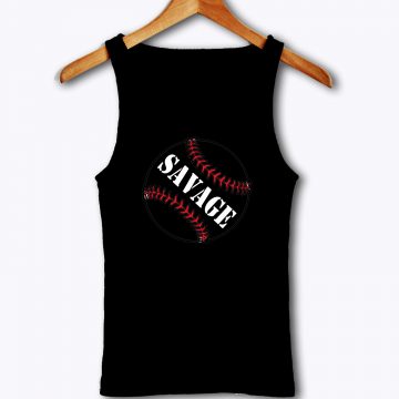 Savage Baseball Tank Top