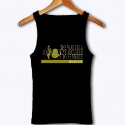 She Was On A Journey Strong Girl Tank Top