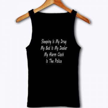 Sleep Enthusiast Quotes Tank Top