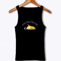 Stop Drop And Roll Funny Dogs Tank Top