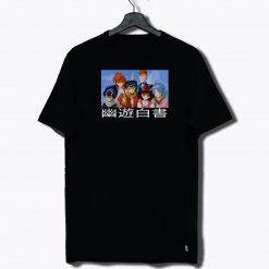 Yuyu Hakusho Team 90s Anime T Shirt