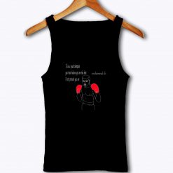 Boxing Quotes Muhammad Ali Tank Top