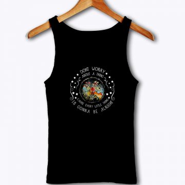 Every Little Thing Is Gonna Be Alright Hippie Tank Top