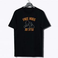 Free Hugs Jiu Jitsu Funny Fighter Martial Arts Vintage T Shirt