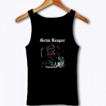 GRIM REAPER SEE YOU IN HELL 1983 AUDIOSLAVE Tank Top