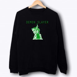 Green Tanjirou Demon Slayer Sweatshirt