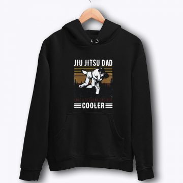 Jiu Jitsu Dad Like A Regular Dad But Cooler Happy Hoodie