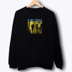 RADIOHEAD Black Rock Band Sweatshirt