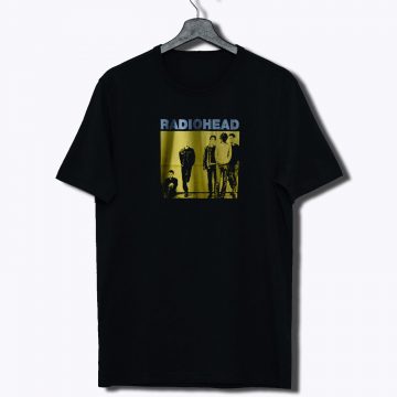 RADIOHEAD Black Rock Band T Shirt
