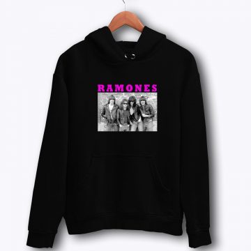 Ramones Rock Retro Band Hoodie