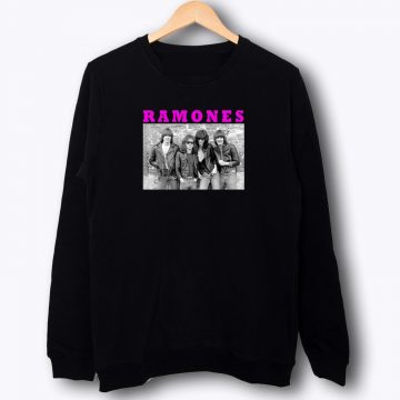 Ramones Rock Retro Band Sweatshirt