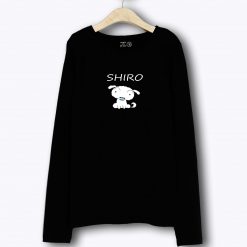 Shiro Dog Crayon Shinchan Long Sleeve