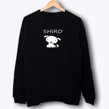 Shiro Dog Crayon Shinchan Sweatshirt
