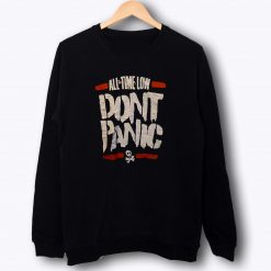 All Time Low Dont Panic Sweatshirt