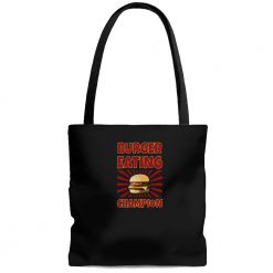 Burger Eating Champion AOP Tote Bag