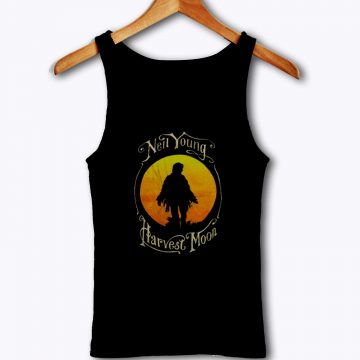 Neil Young Harvest Moon Retro Tank Top