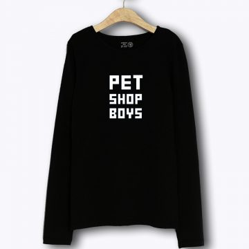 Pet Shop Boys Retro Long Sleeve