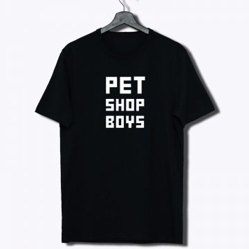 Pet Shop Boys Retro T Shirt