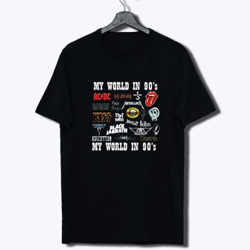 Rock 90s Logo T Shirt