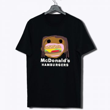 Travis Scott x CPFM 4 CJ Burger Mouth T Shirt