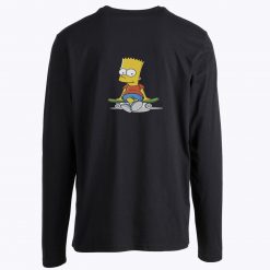 Bart Simpson Skateboard Long Sleeve