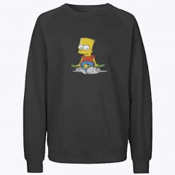 Bart Simpson Skateboard Sweatshirt