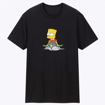 Bart Simpson Skateboard T Shirt