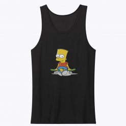 Bart Simpson Skateboard Tank Top