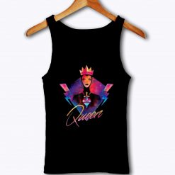 Disney Villains Evil Queen Neon 90s Rock Band Tank Top