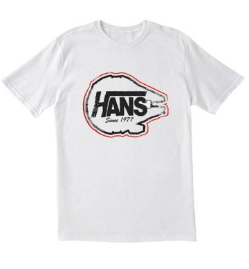 Hans Since 1977 Skate Star Wars Cool Tees