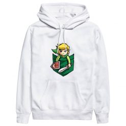 Link Pocket The legend of Zelda Inspired Gamer Hoodies