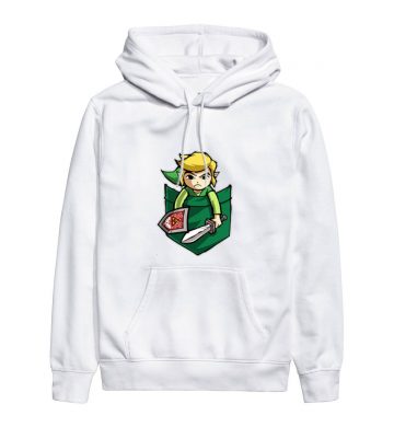 Link Pocket The legend of Zelda Inspired Gamer Hoodies