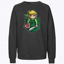 Link Pocket The legend of Zelda Inspired Gamer Sweatshirt