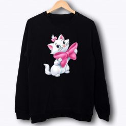 Marie Cat Cartoon Aristocats Kitty Sweatshirt