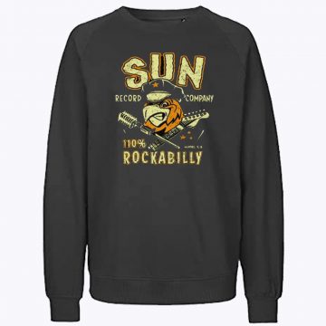 SUN RECORD Symbol Logo Crewneck Sweatshirt