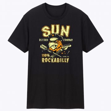 SUN RECORD Symbol Logo Teeshirt