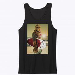 Star Wars Chewbacca Surfing Funny Tank Top