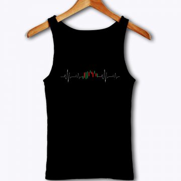 Stock Investor Heartbeat Tank Top