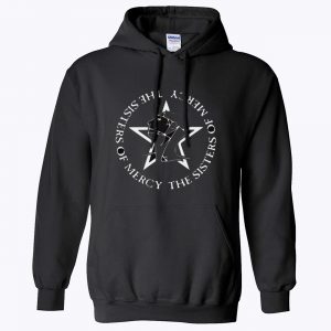 The Sisters of Mercy Logo Hoodie - shopbelike