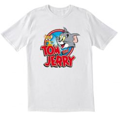 Tom and Jerry Cartoon Cat and Mouse Tees