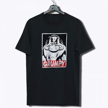 White and Seven Dwarfs Grumpy Tee